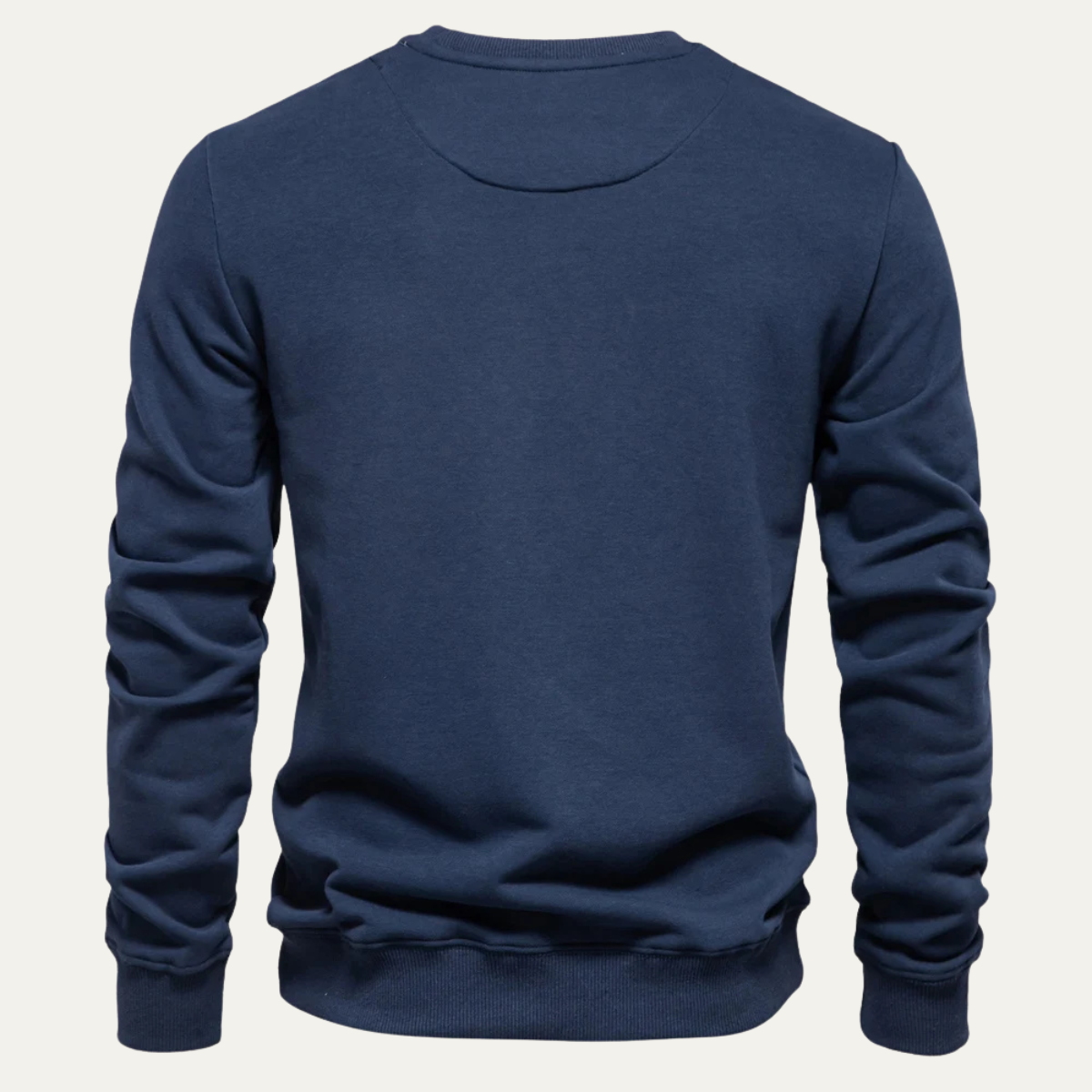 Nash | Men's Crew Neck Sweater Black Lightweight