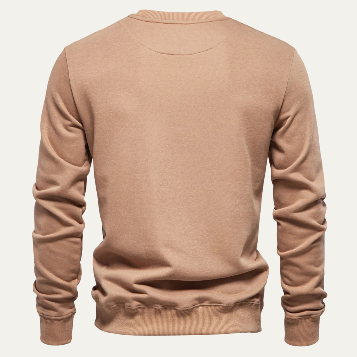 Nash | Men's Crew Neck Sweater Black Lightweight