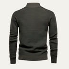 Dama Washington Voss men's cashmere cardigan navy button front - view 7