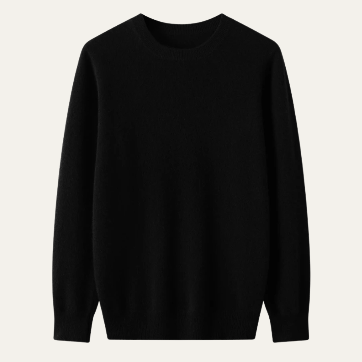 Beau | Men's Crew Neck Sweater Camel