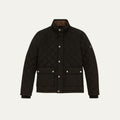 Dama Washington Axel men's quilted jacket black - front view