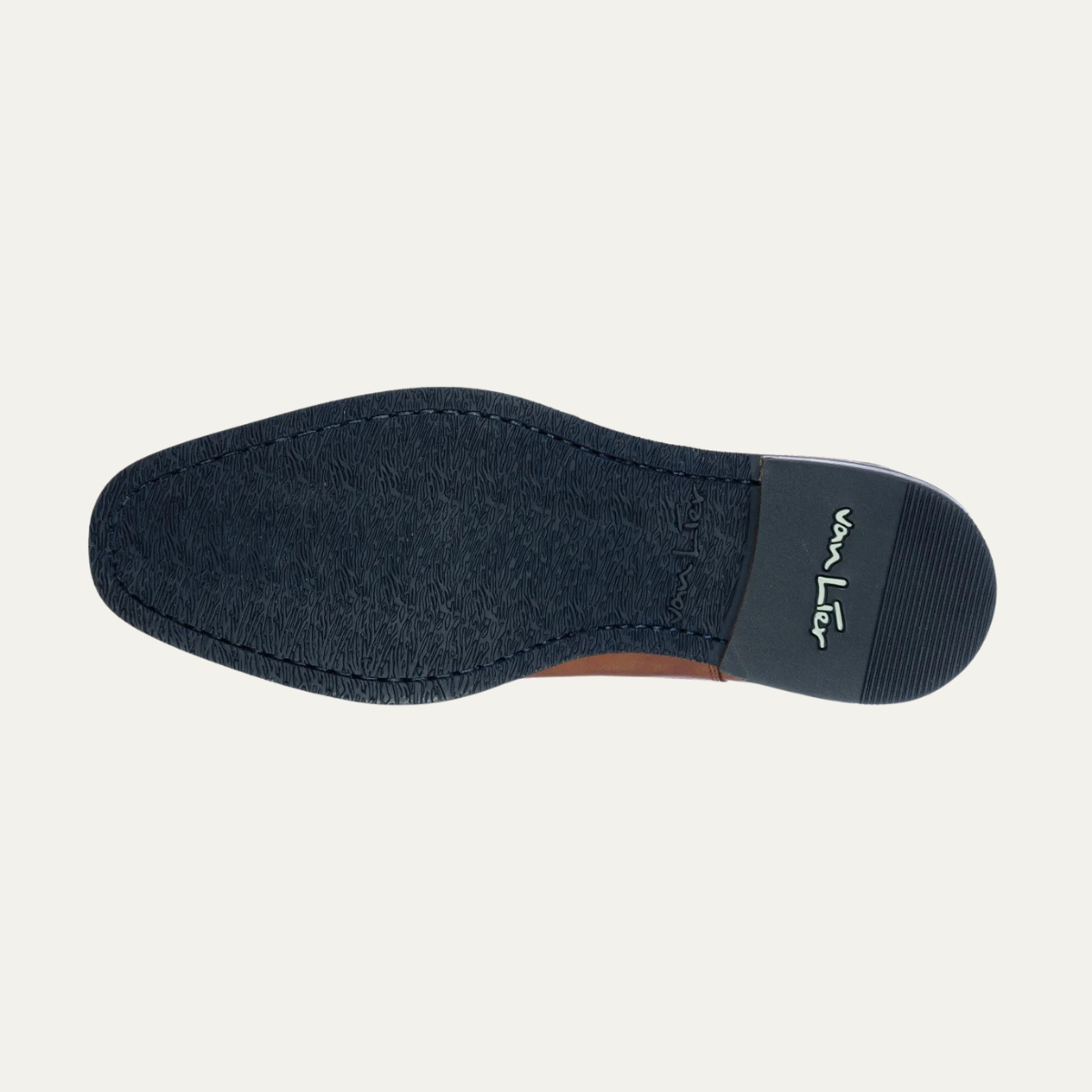 Kai | Men's Leather Chelsea Boot Cognac Black Sole