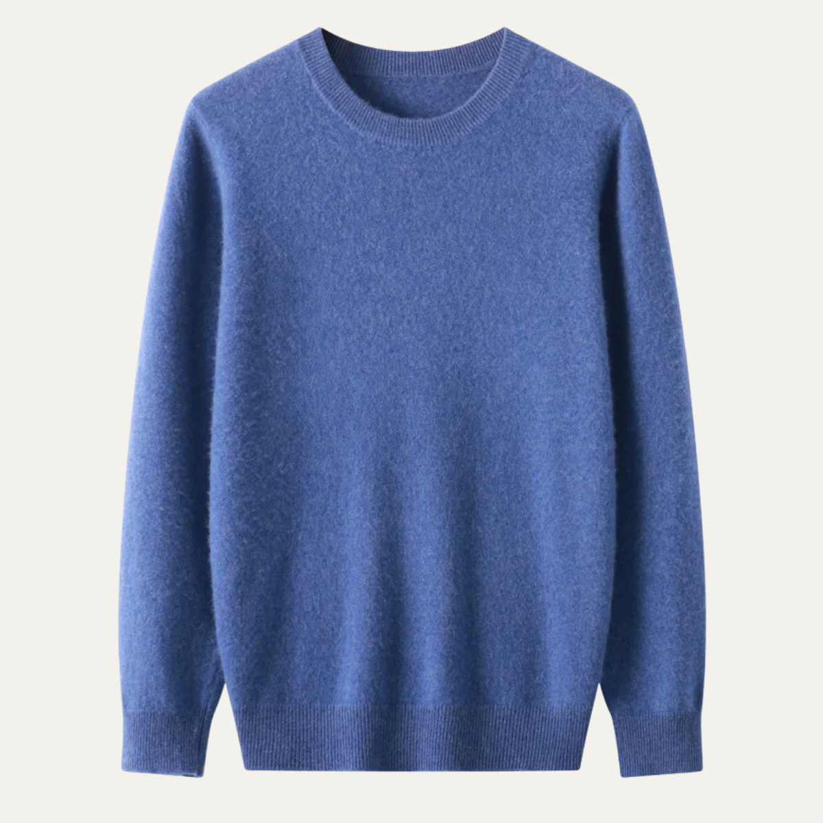 Beau | Men's Crew Neck Sweater Camel