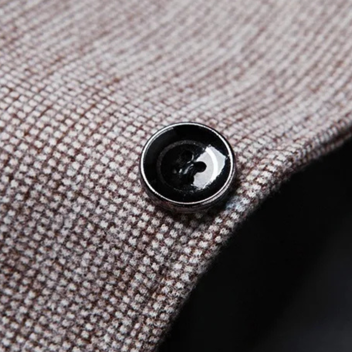 Voss | Men's Smart Casual Blazer Taupe Single Breasted