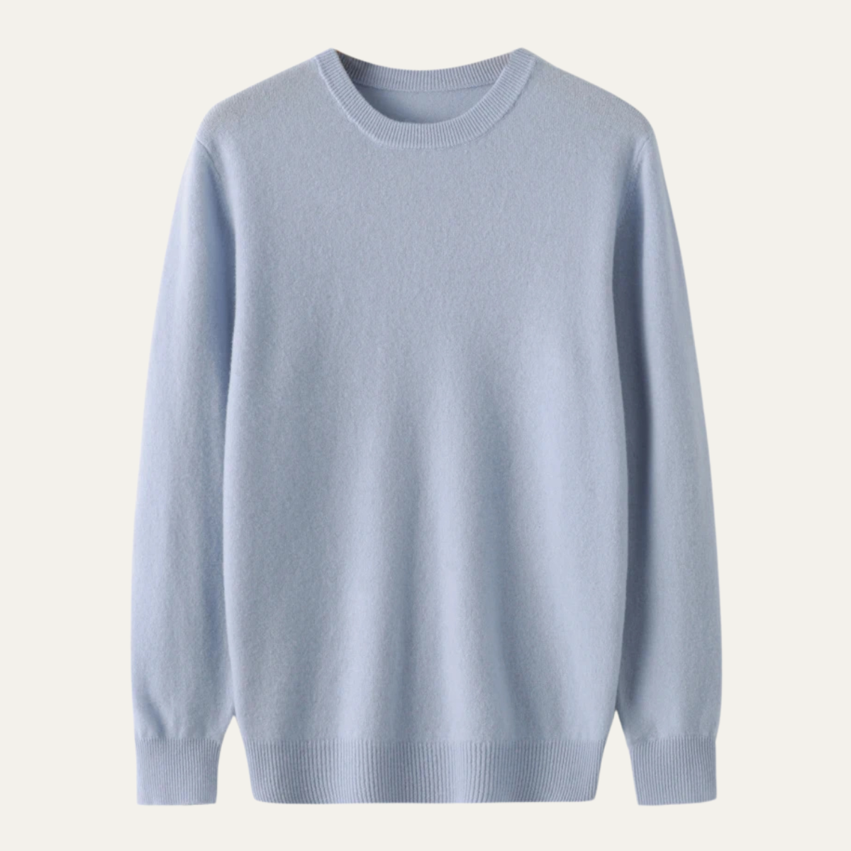 Beau | Men's Crew Neck Sweater Camel