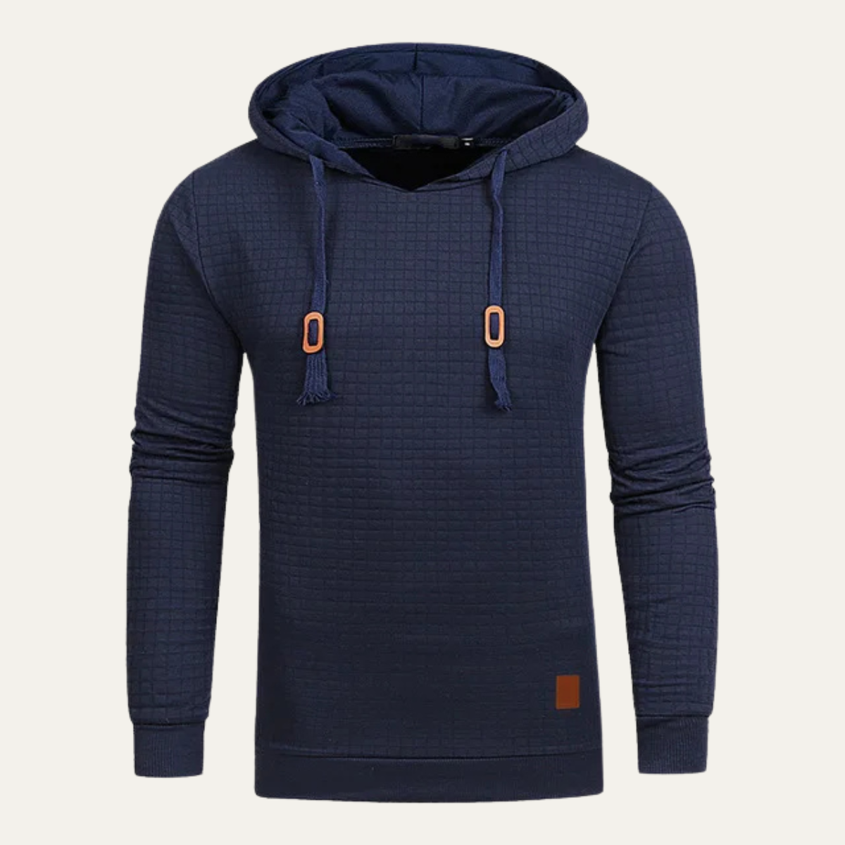 Callum | Men's Cable Knit Hoodie Sweater Charcoal Gray