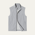 Dama Washington Sage men's lightweight casual vest gray sleeveless - front view