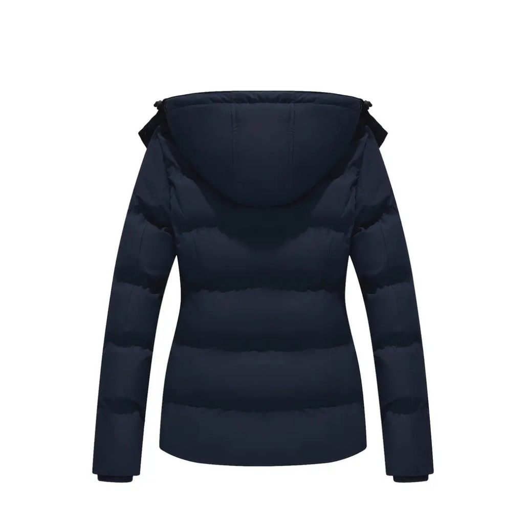 Dama Washington Nola women's puffer jacket navy hooded winter coat - view 2