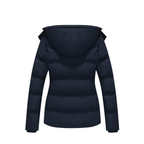 Dama Washington Nola women's puffer jacket navy hooded winter coat - view 2