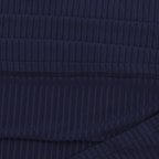 Soren | Men's Ribbed Polo Shirt Black Long Sleeve