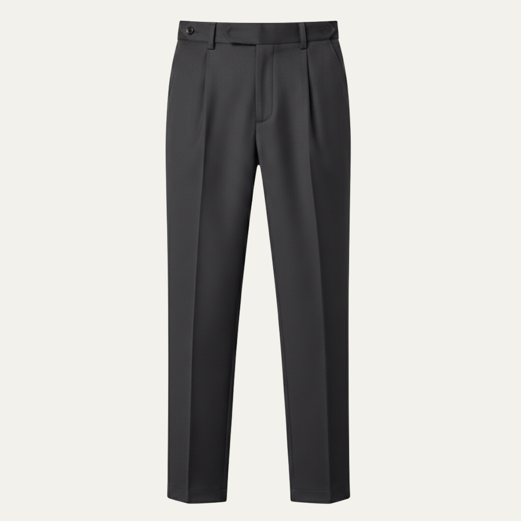Dama Washington Axel men's tailored dress pants olive wool blend - view 4