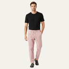 Dama Washington Lars men's linen pants white drawstring relaxed fit - view 6
