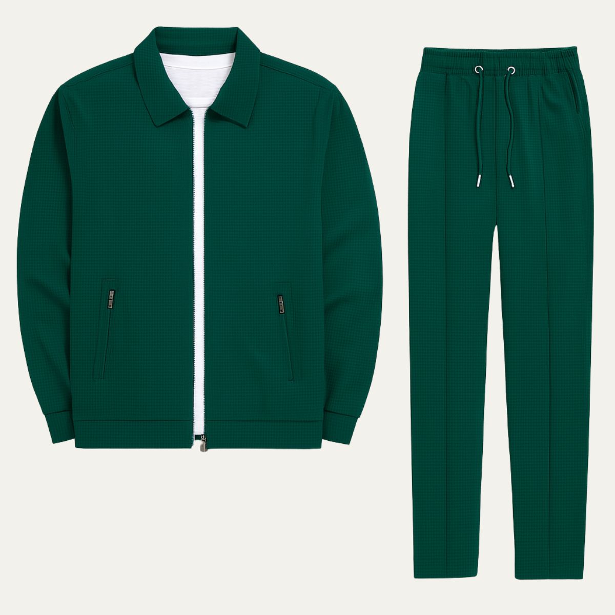 Beau | Men's Casual Linen Set White
