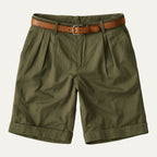 Dama Washington Rowan men's tailored pleated shorts navy - view 6