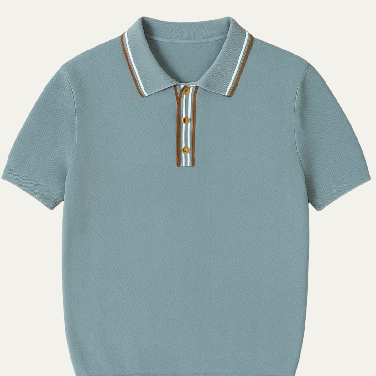 Tate | Men's Casual Polo Shirt Gray