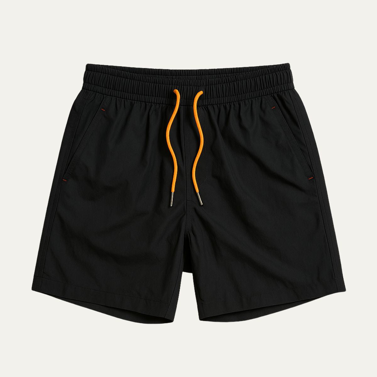 Arlo | Men's Swim Shorts Orange Drawstring