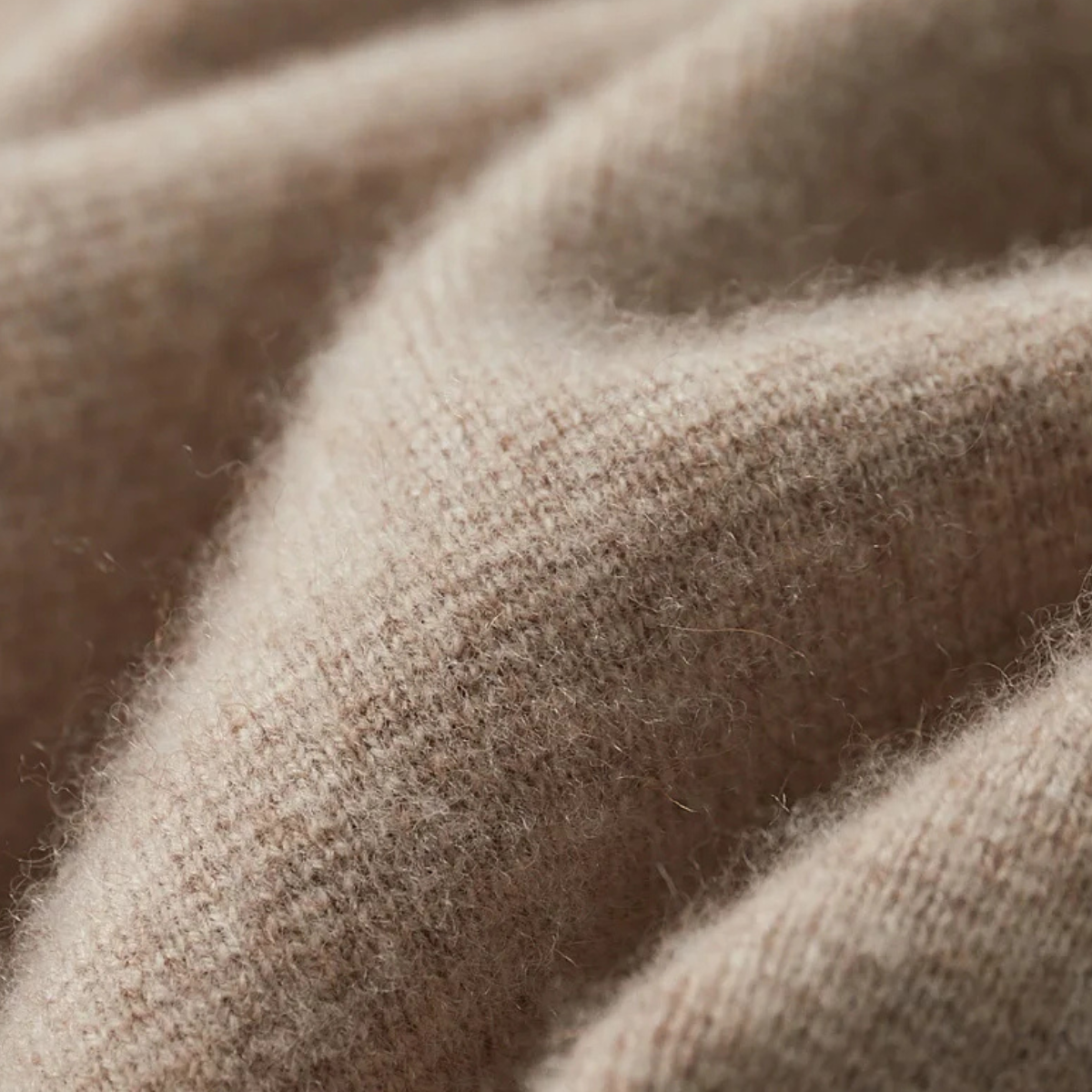 Beau | Men's Casual Wool Cardigan Cream Button Front Pockets