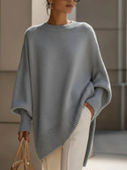 Dama Washington Camille women's oversized sweater pink crew neck - view 6