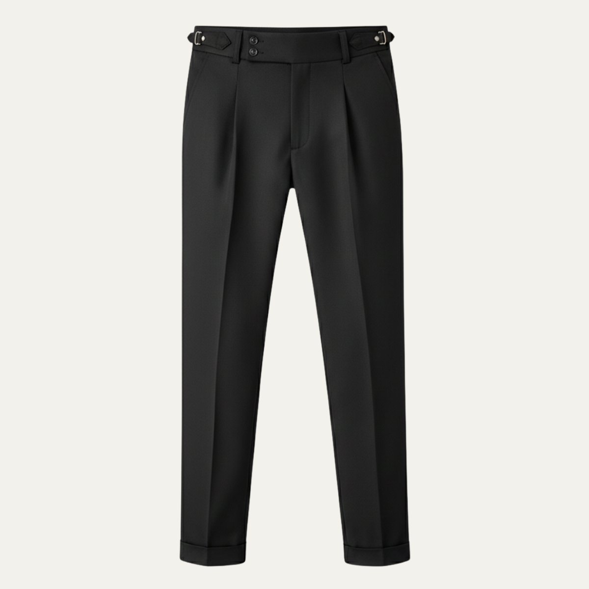 Kaden | Men's Pleated Dress Pants Khaki
