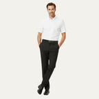 Dama Washington Orson men's tailored dress pants gray pleated straight leg - view 6