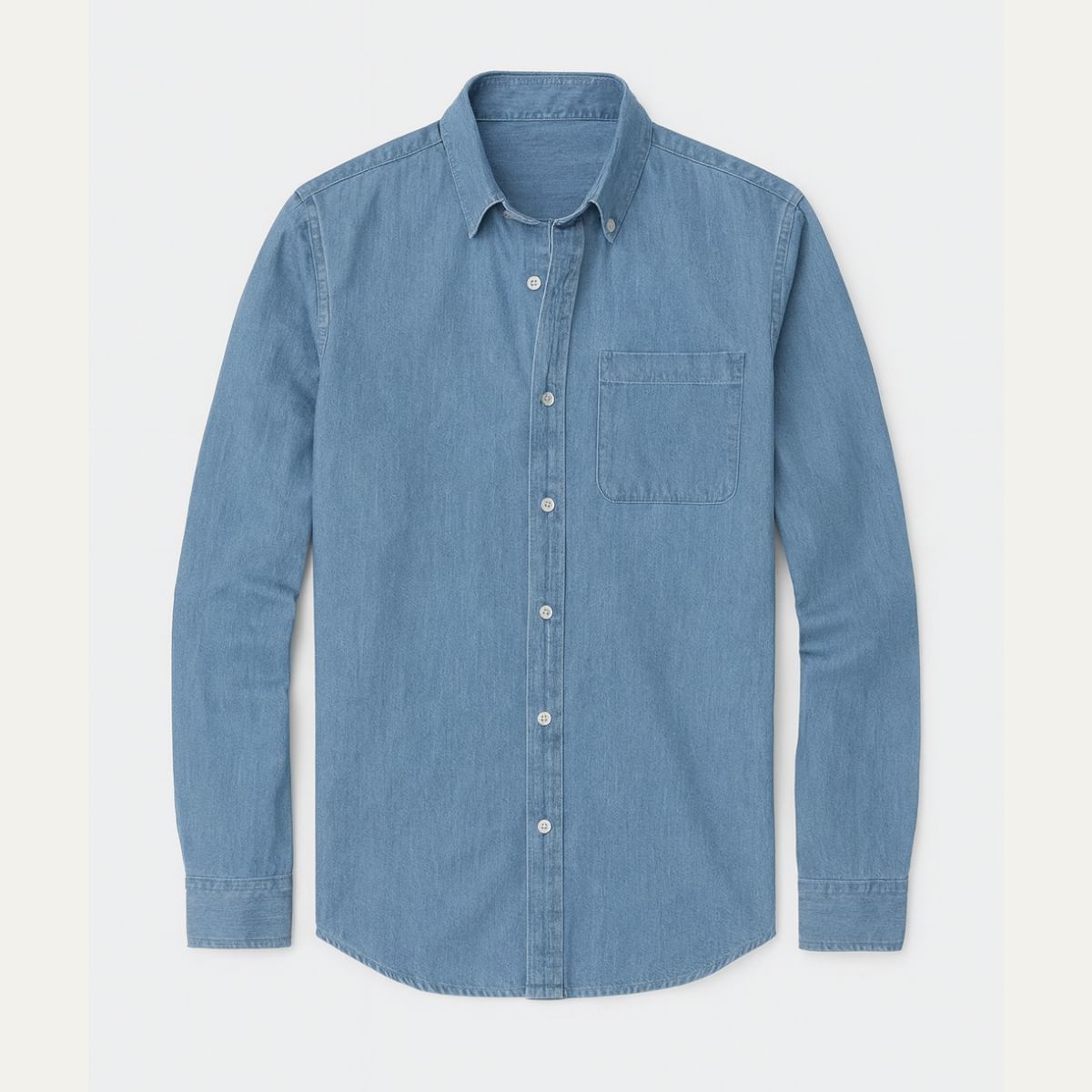 Arlo | Men's Button Up Shirt Black Long Sleeve Casual Oxford