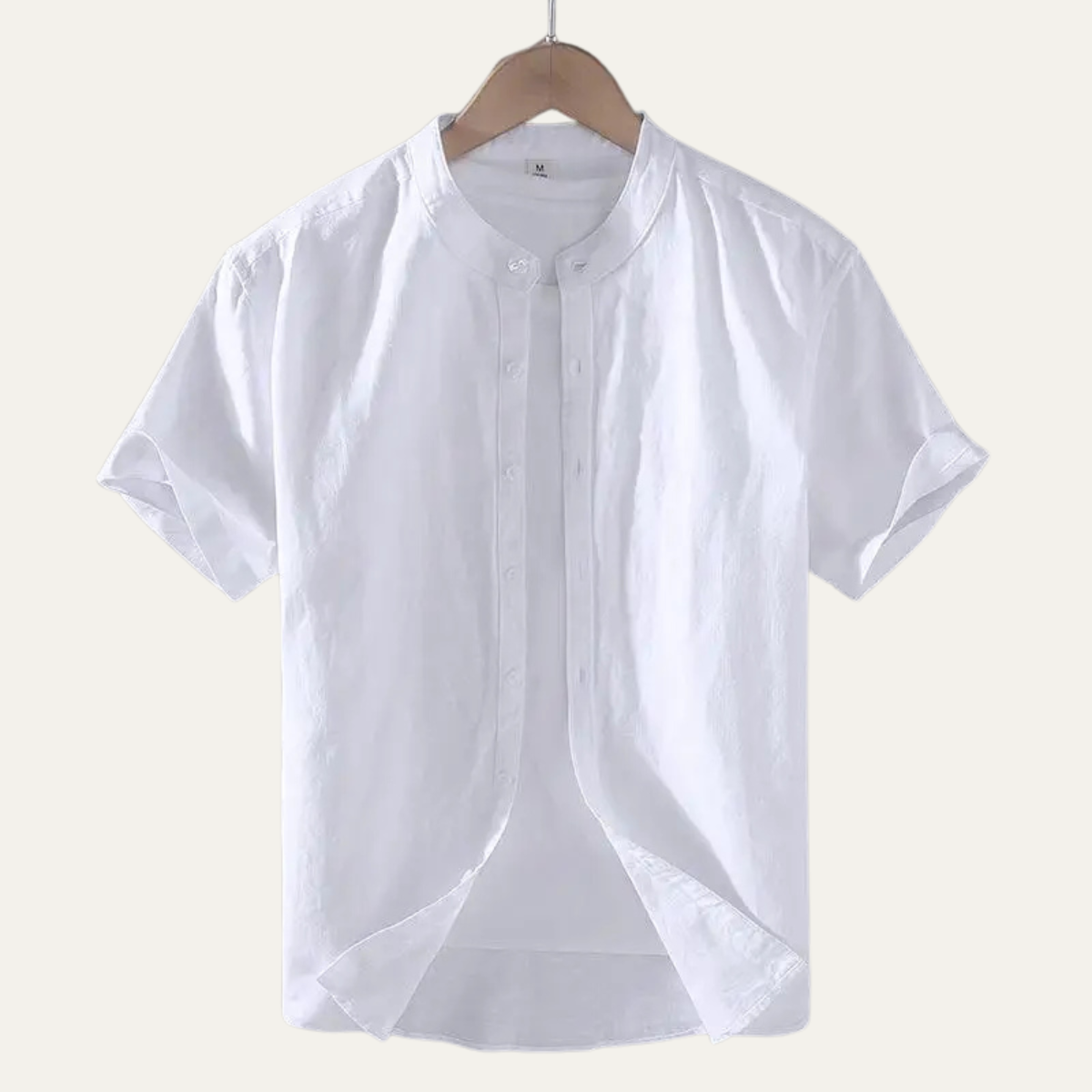 Easton | Men's Casual Denim Button Up Shirt Navy Short Sleeve