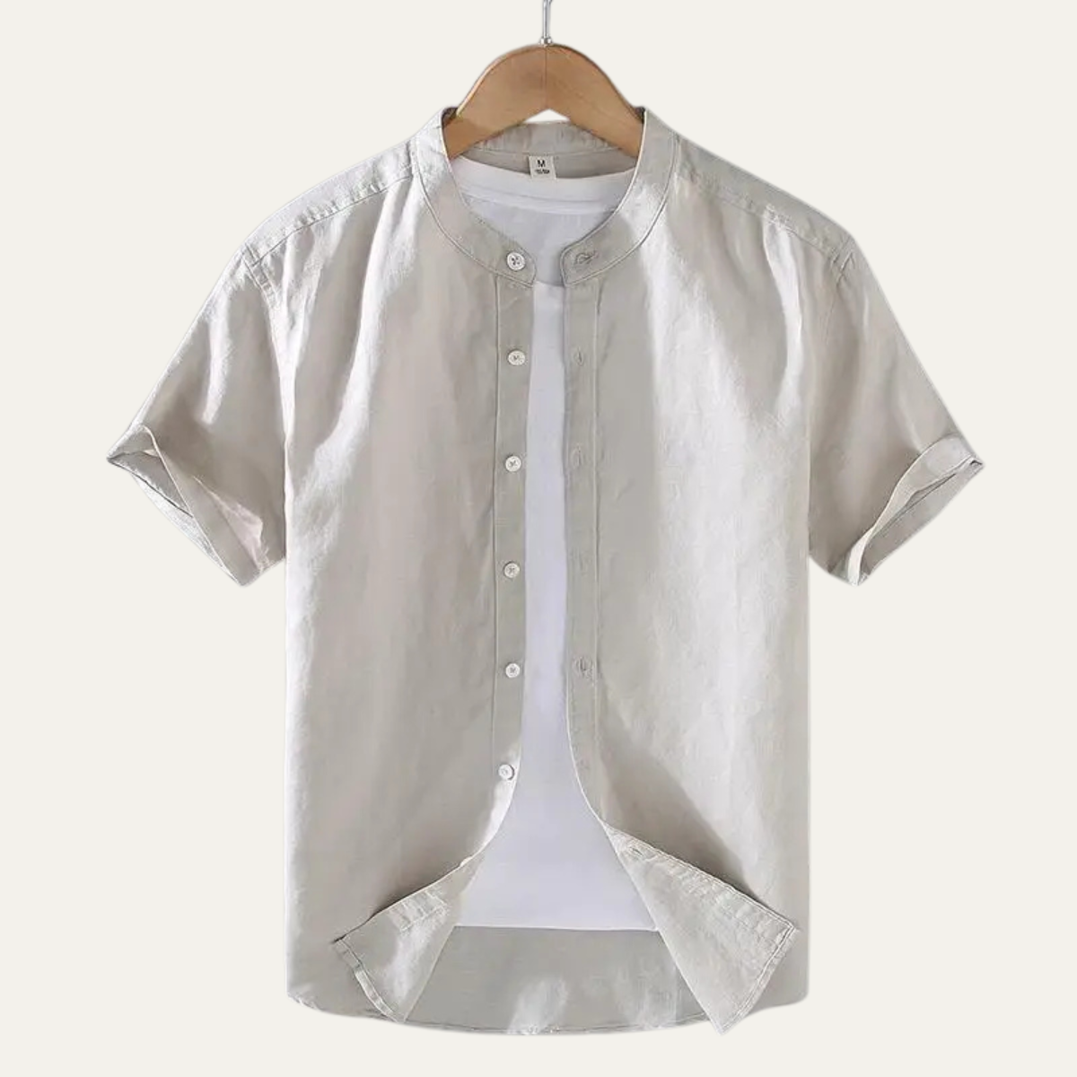 Easton | Men's Casual Denim Button Up Shirt Navy Short Sleeve