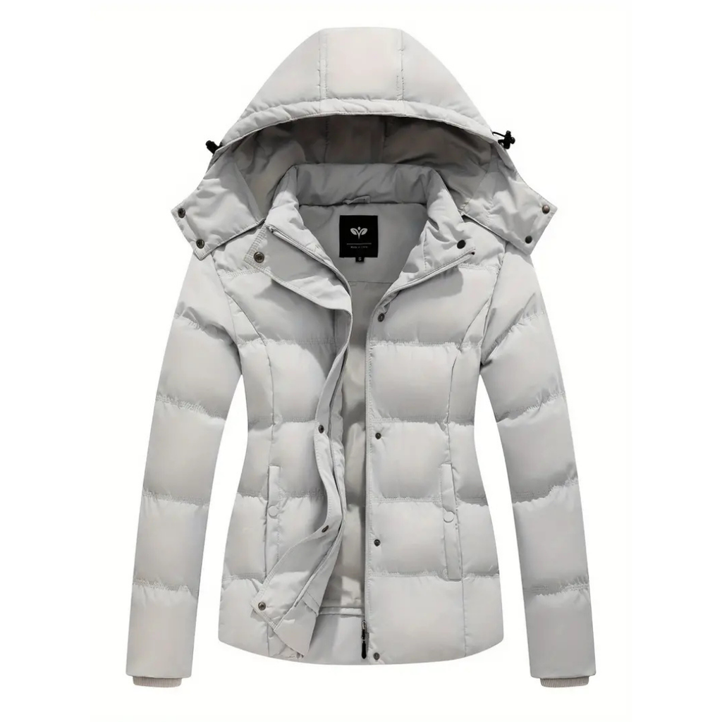 Dama Washington Nola women's puffer jacket navy hooded winter coat - view 5