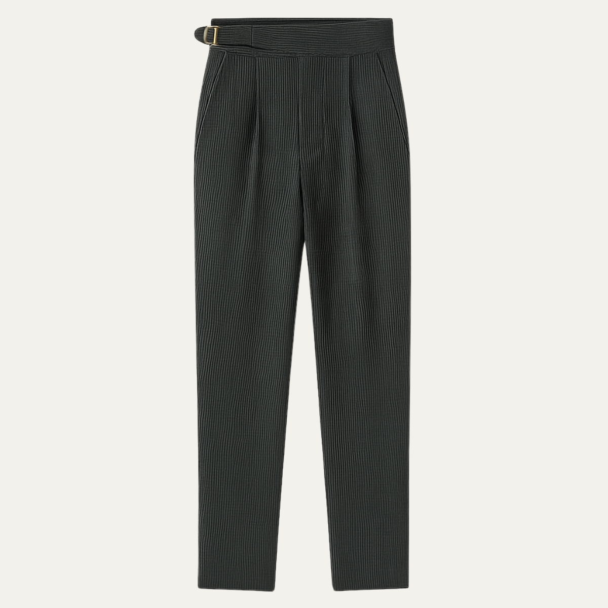 Beau | Men's Pleated Dress Pants Gray