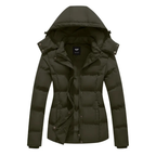 Dama Washington Nola women's puffer jacket navy hooded winter coat - view 9
