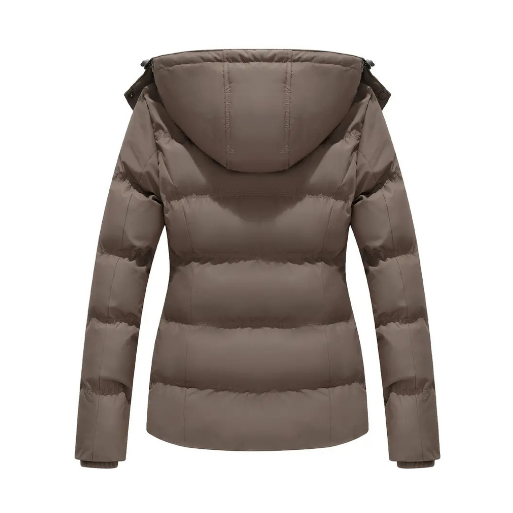 Dama Washington Nola women's puffer jacket navy hooded winter coat - view 12