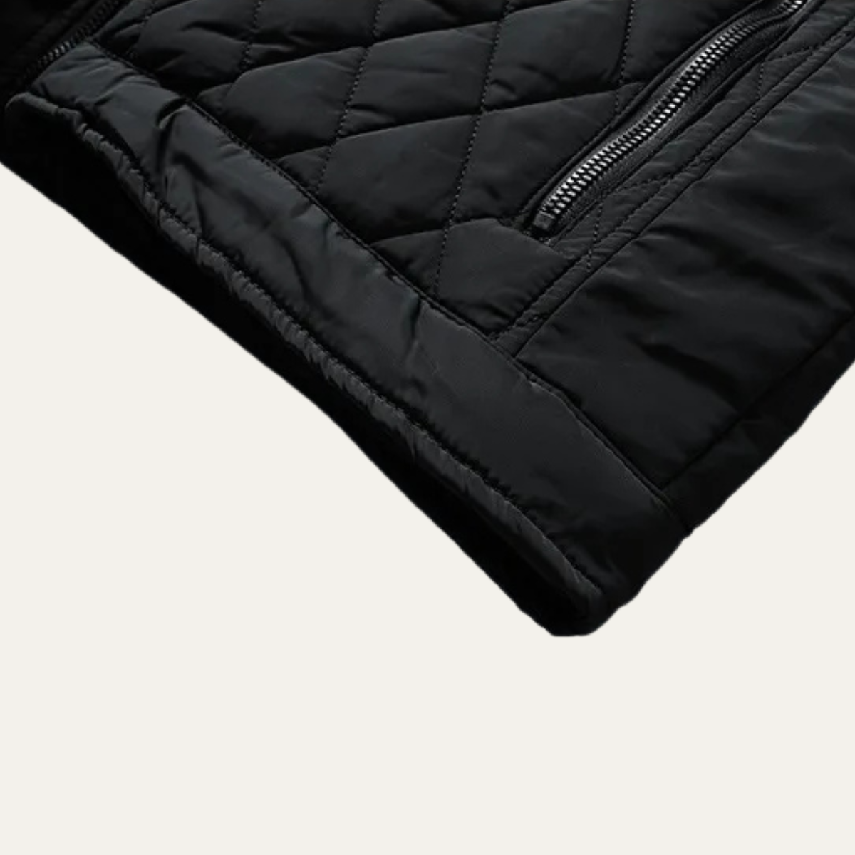 Arlo | Men's Quilted Puffer Jacket Olive Green