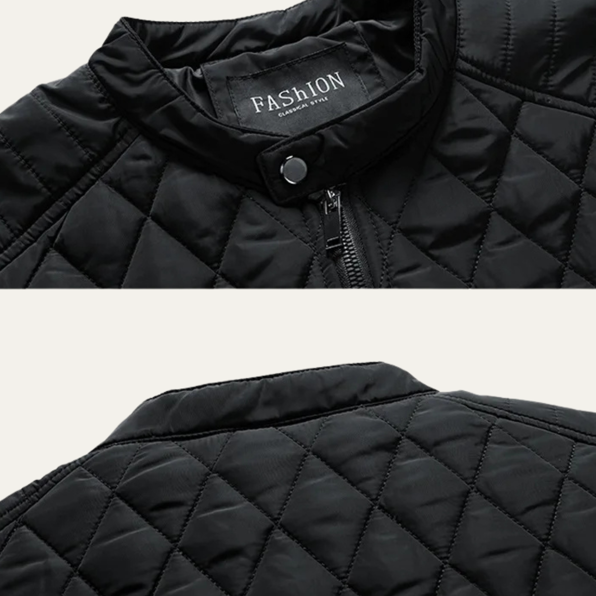 Arlo | Men's Quilted Puffer Jacket Olive Green