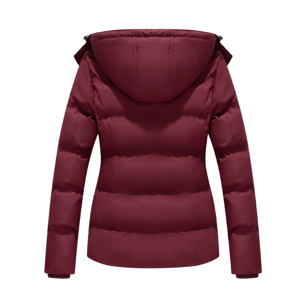 Dama Washington Nola women's puffer jacket navy hooded winter coat - view 8