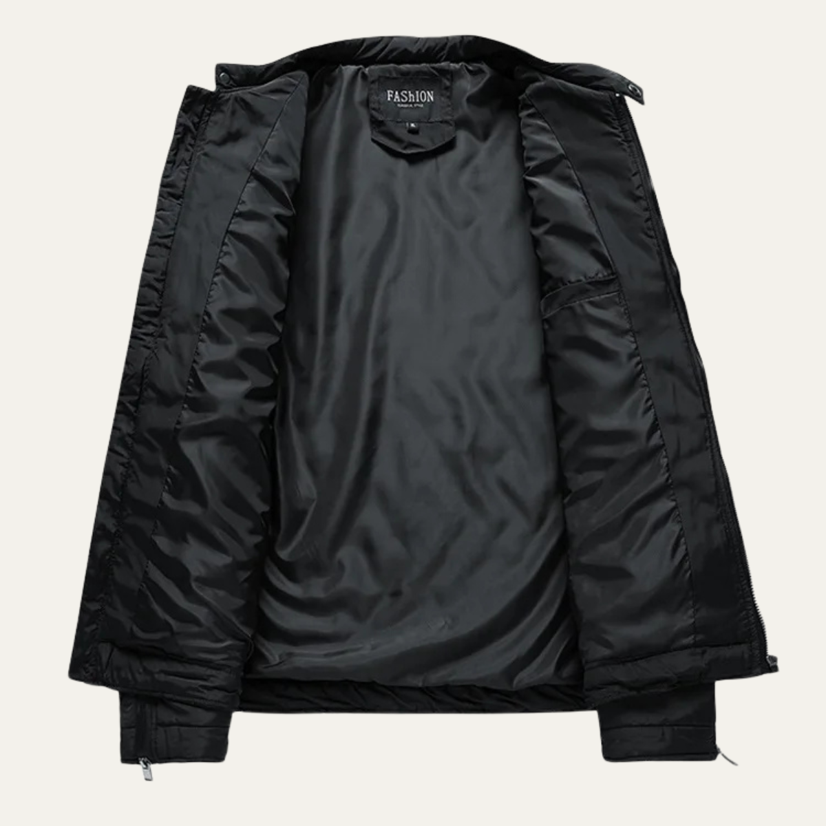 Arlo | Men's Quilted Puffer Jacket Olive Green