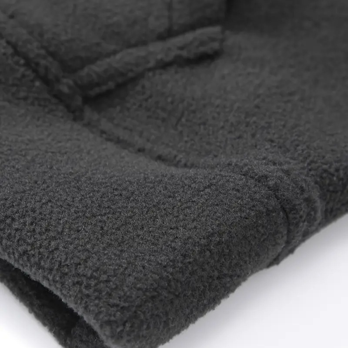 Beau | Men's Quarter Zip Fleece Pullover Gray
