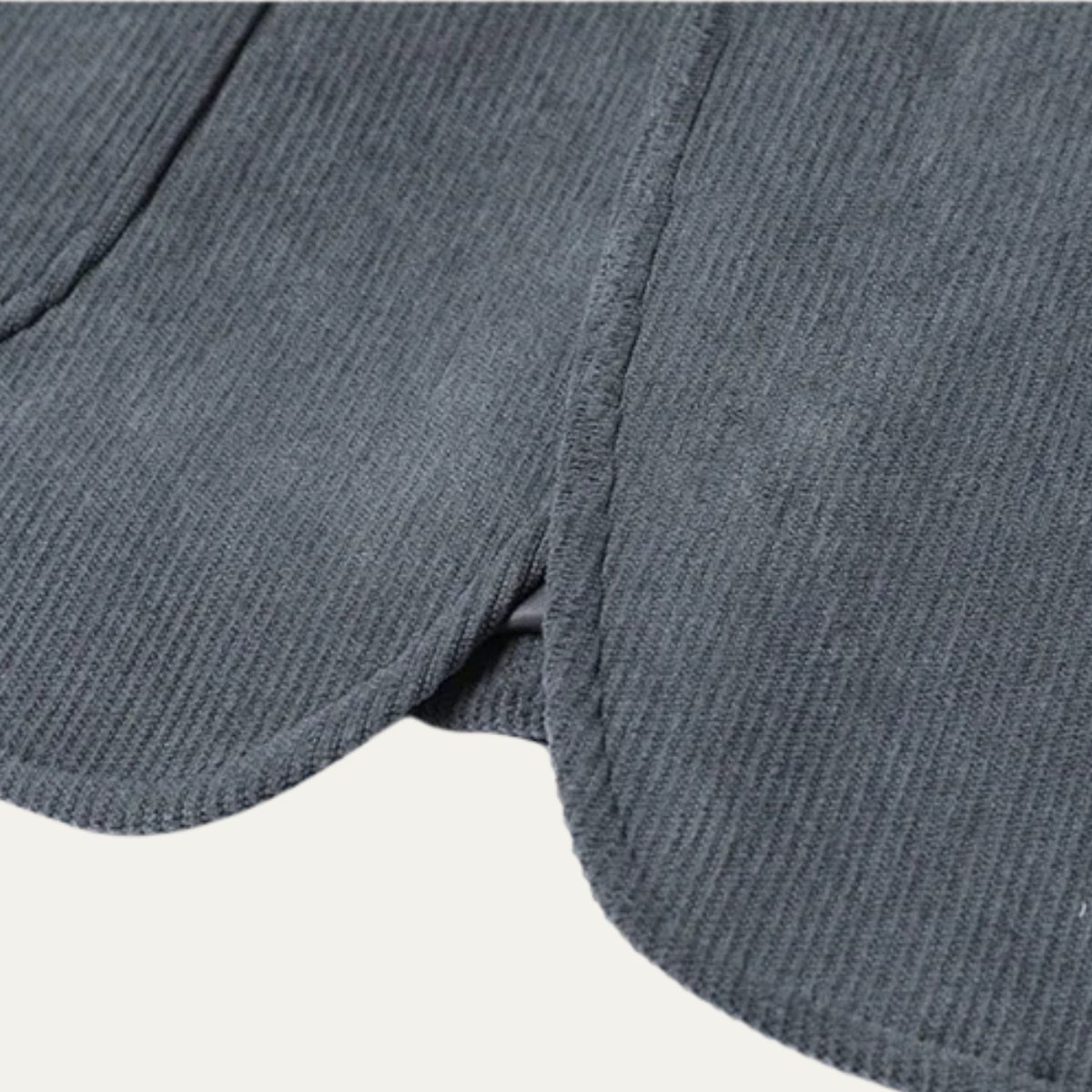 Beau | Men's Casual Blazer Gray Pinstripe