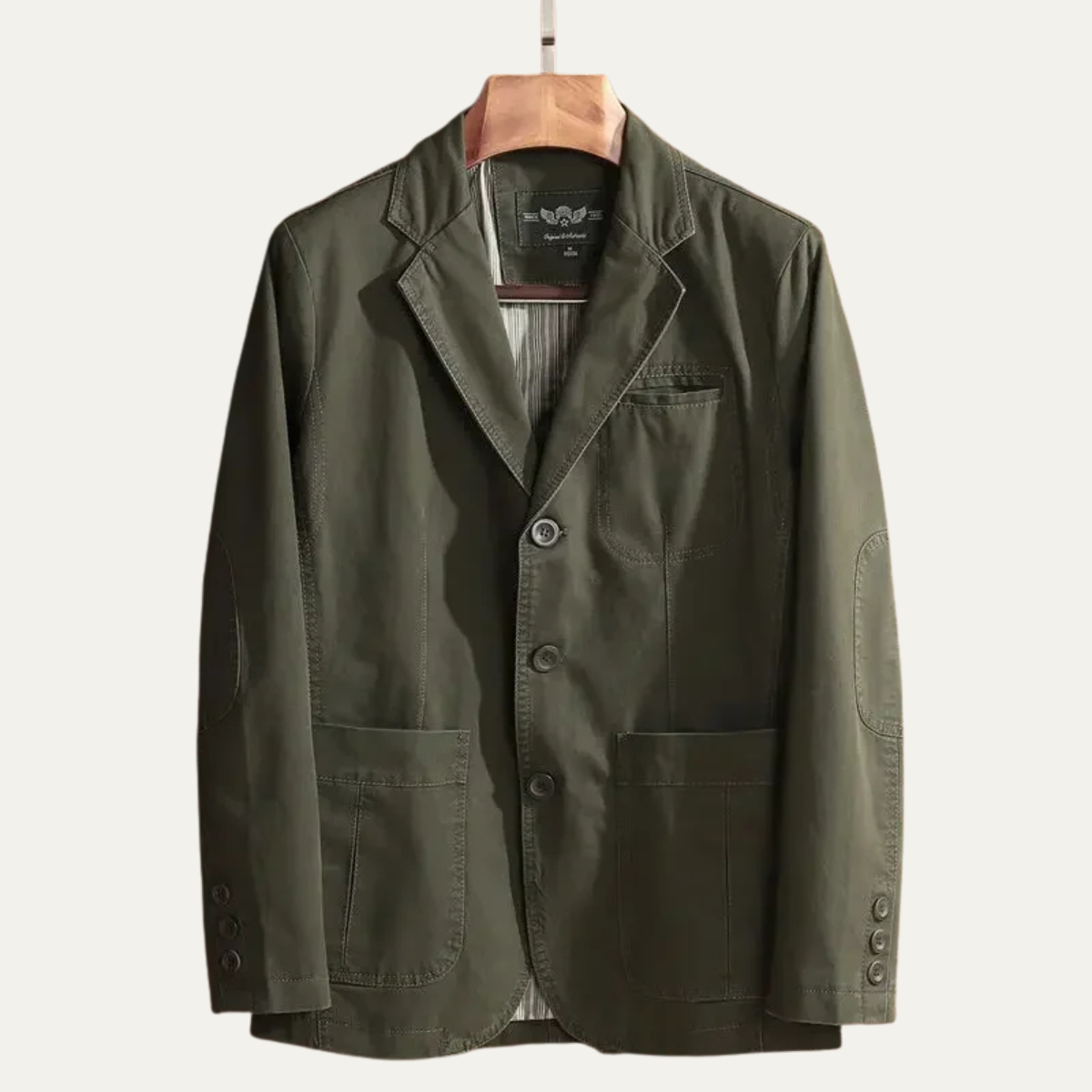Arlo | Men's Casual Blazer Black Button Front