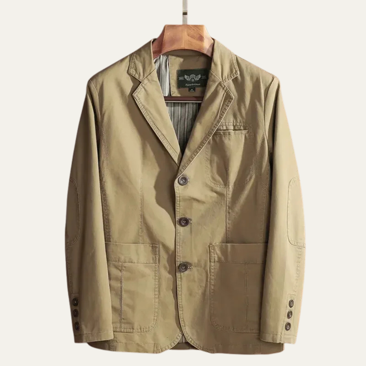 Arlo | Men's Casual Blazer Black Button Front