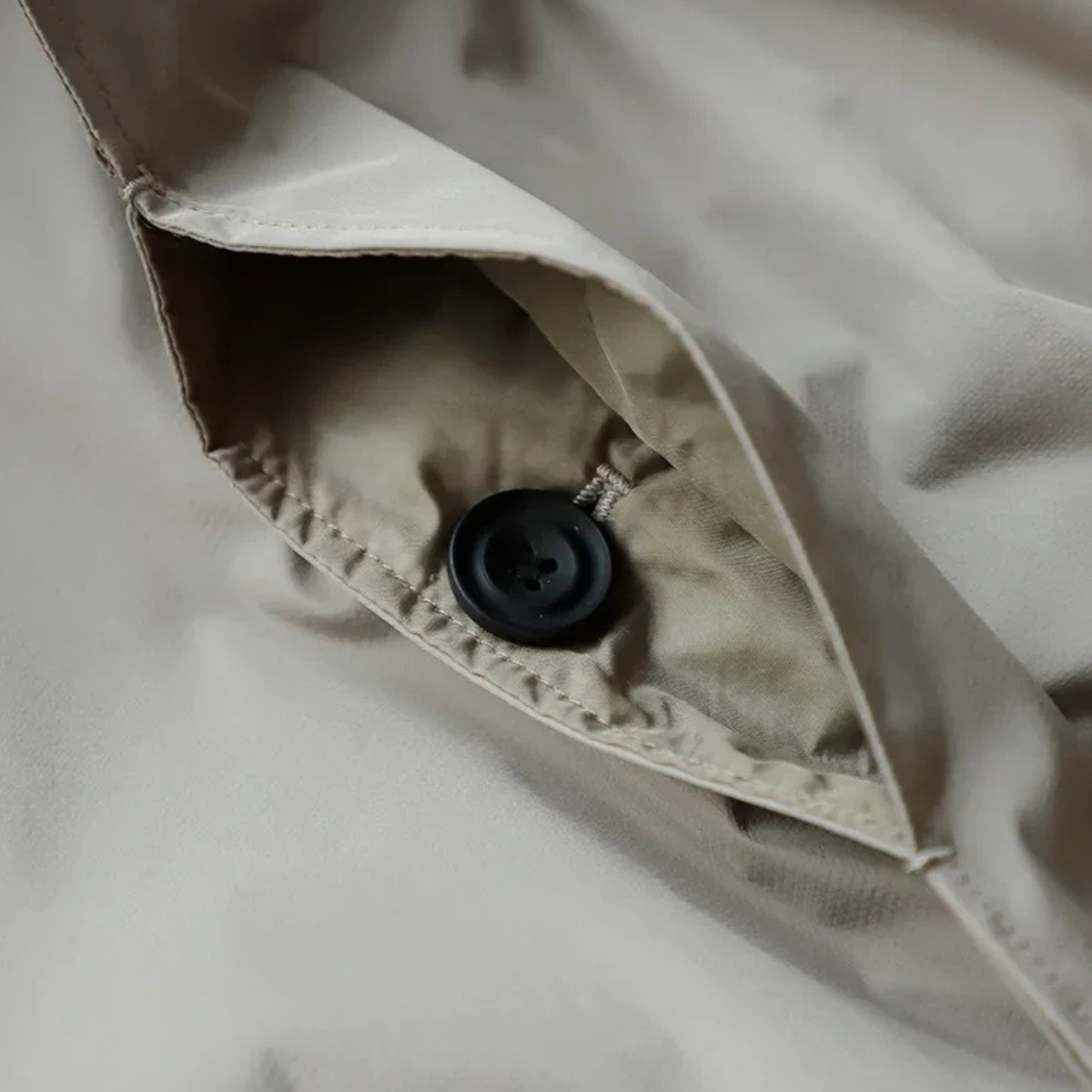 Bram | Men's Lightweight Rain Coat Beige Waterproof