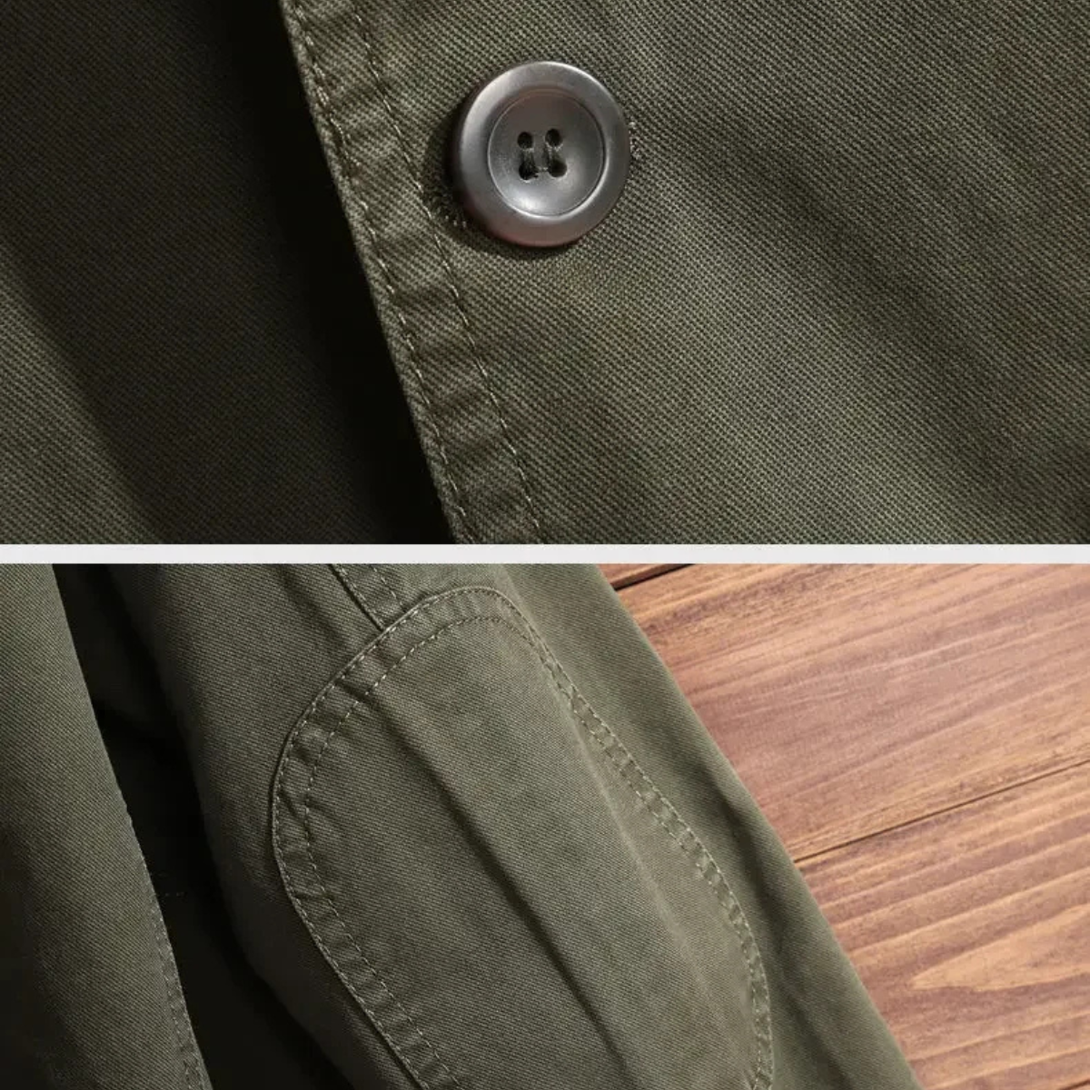 Arlo | Men's Casual Blazer Black Button Front