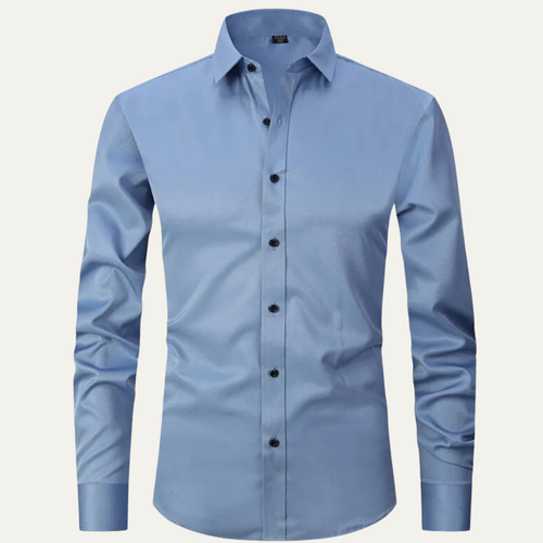 Dama Washington Axel men's dress shirt black long sleeve button up - view 2