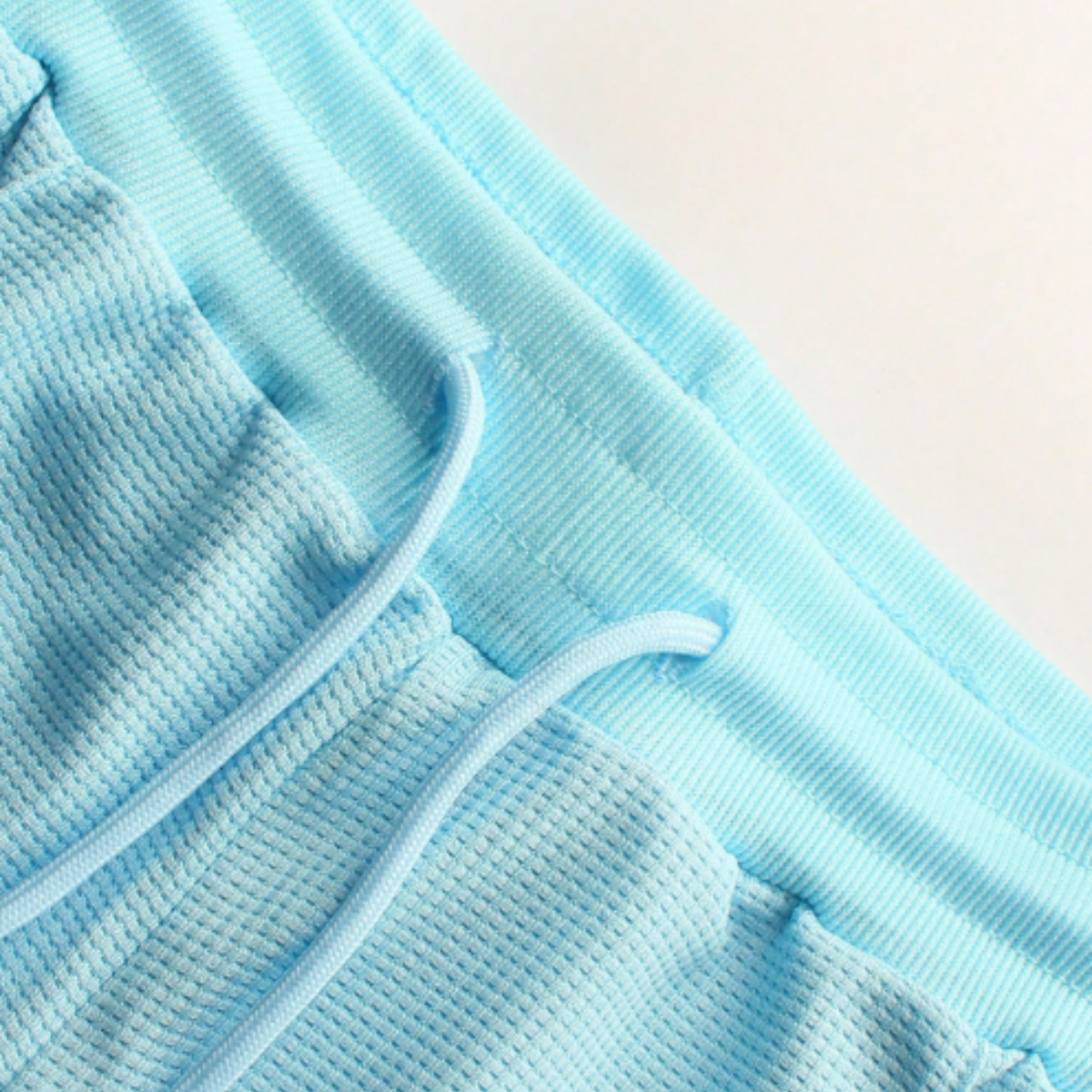 Jude | Men's Sweatsuit Light Blue Polo Short Sleeve