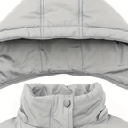 Dama Washington Nola women's puffer jacket navy hooded winter coat - view 14