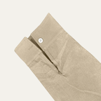 Dama Washington Sage men's linen lounge set cream button up shirt wide leg pants - view 11