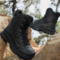 Dama Washington Bram men's tactical waterproof hiking boots black - front view