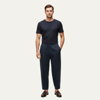 Dama Washington Axel men's casual loose fit linen drawstring pants white - view 7