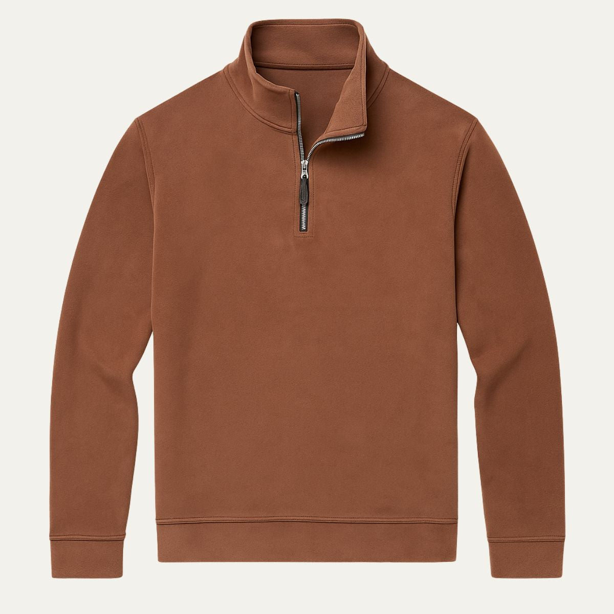 Bram | Men's Quarter Zip Sweater Light Blue
