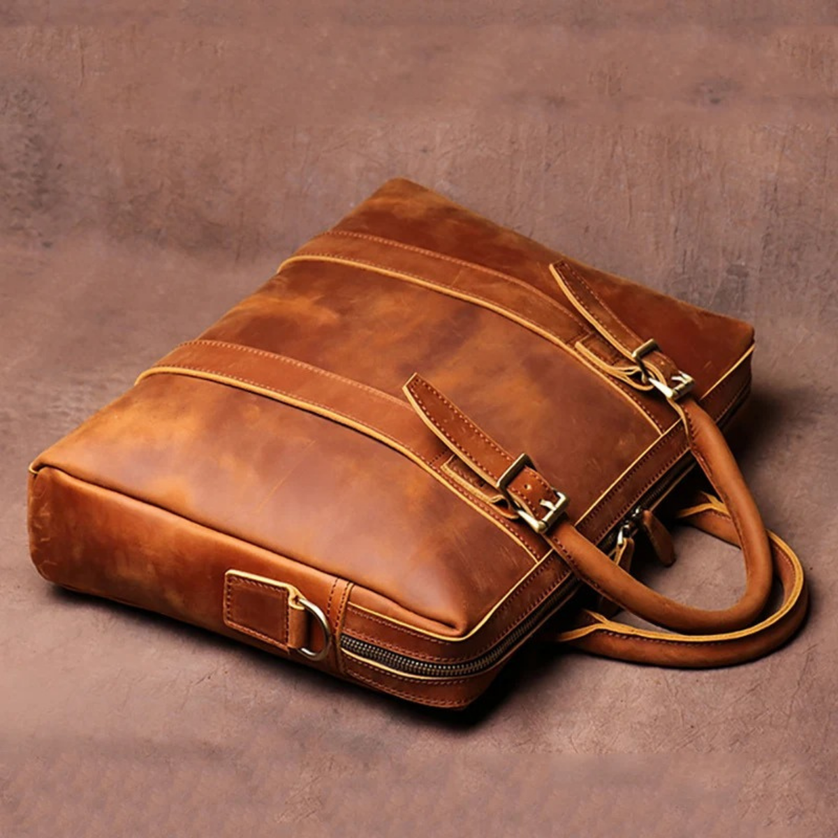 Cabourg leather business bag