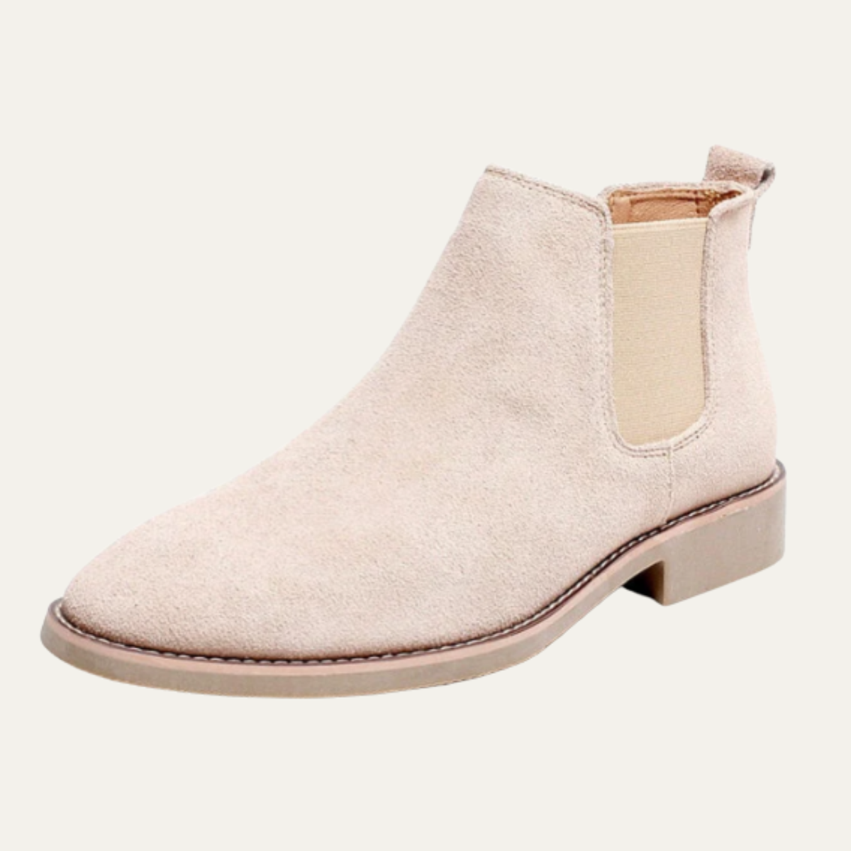 Axel | Men's Suede Chelsea Ankle Boots Black